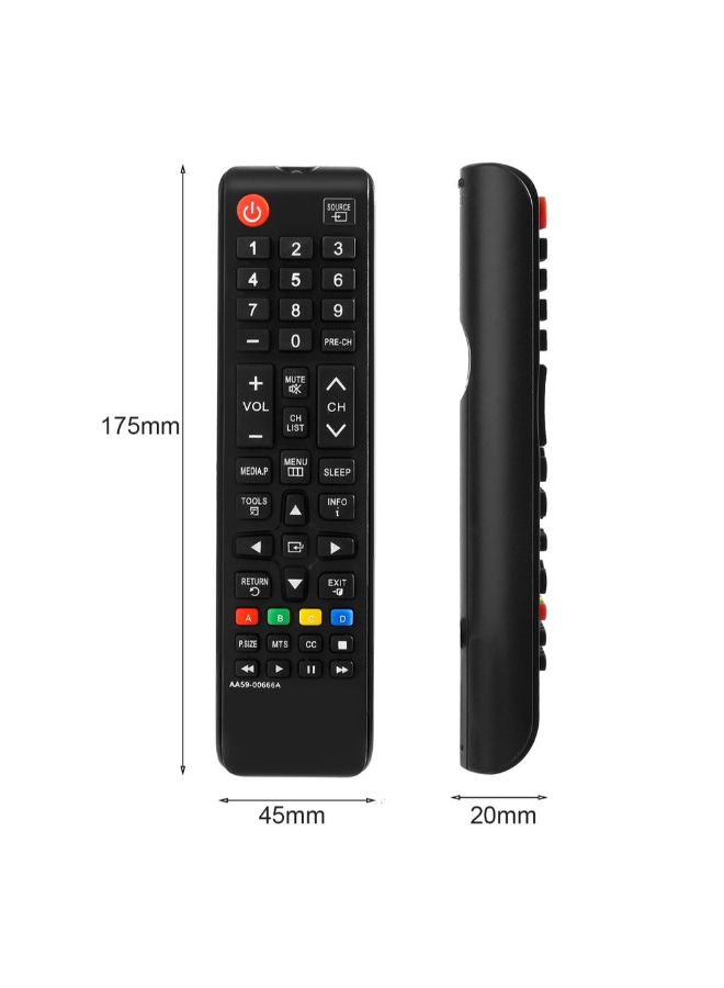 Replacement Remote Control For Samsung LCD HDTV Black - Image 5