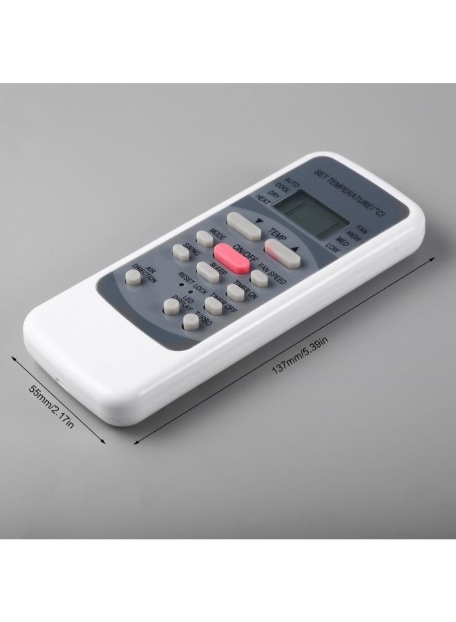 Generic - Universal Air Conditioner Remote Control Replacement For Media R51M White - Image 1