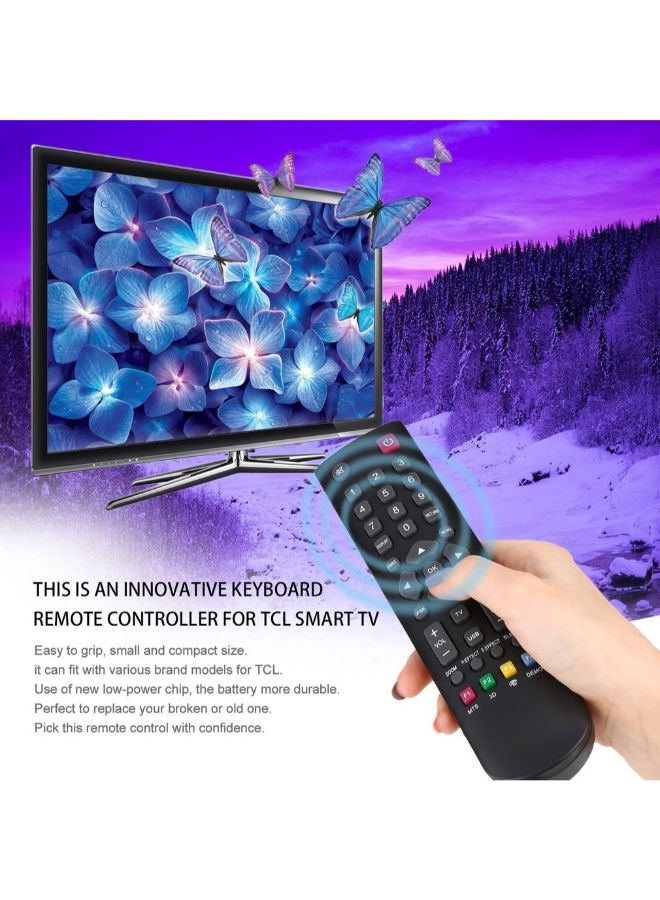 Generic Universal Remote Control Controller Replacement For TCL Black  - Image 3