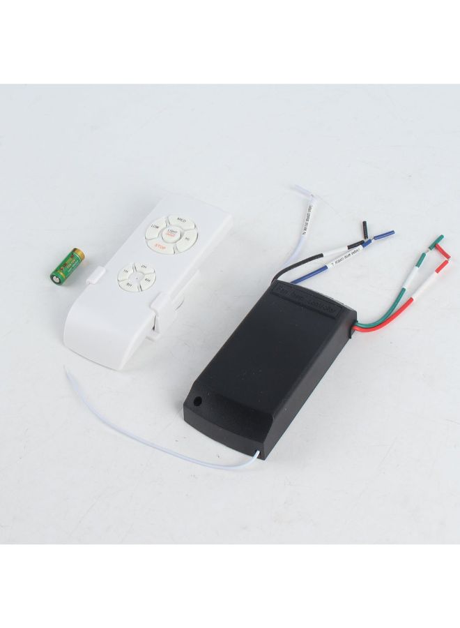 Ceiling Fan Lamp Remote Control Kit White  - Image 5