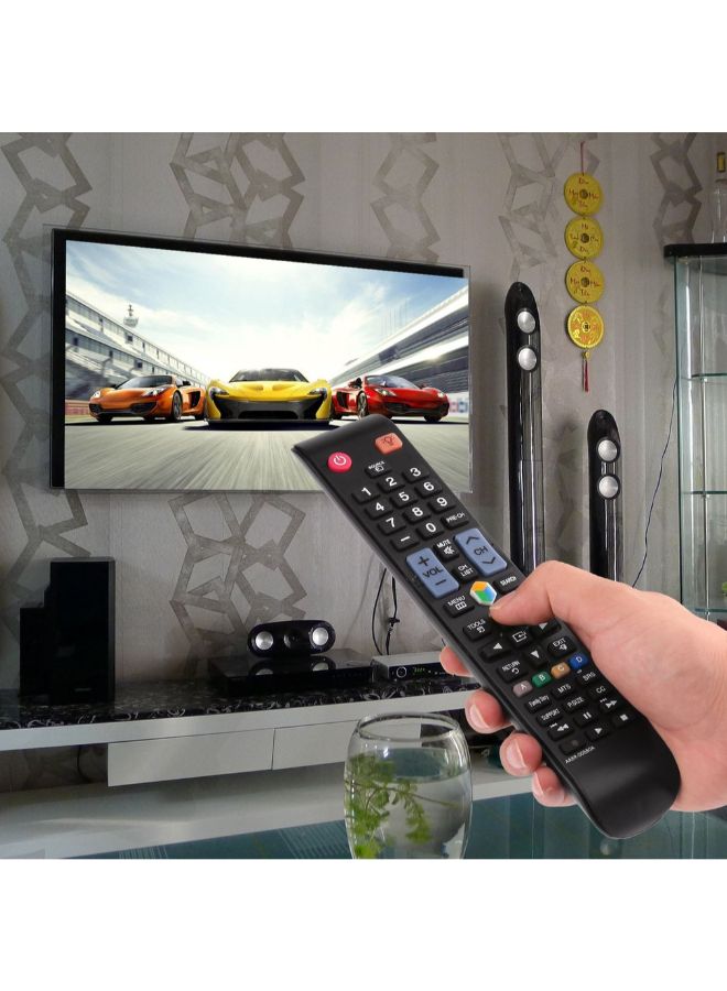 TV Remote Control Replacement With Backlight Button For Samsung Black - Image 2