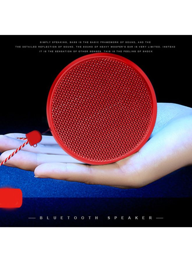 Wireless Mini Subwoofer Red