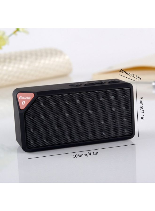 X3 Wireless Bluetooth Speaker Black - Image 2
