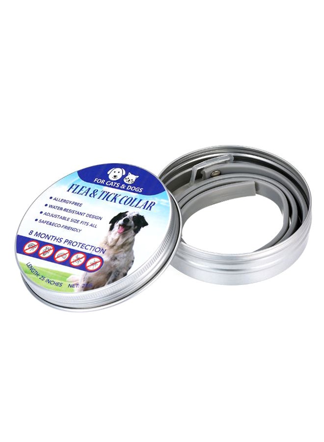 Adjustable Flea And Tick Collar Grey - Image 1