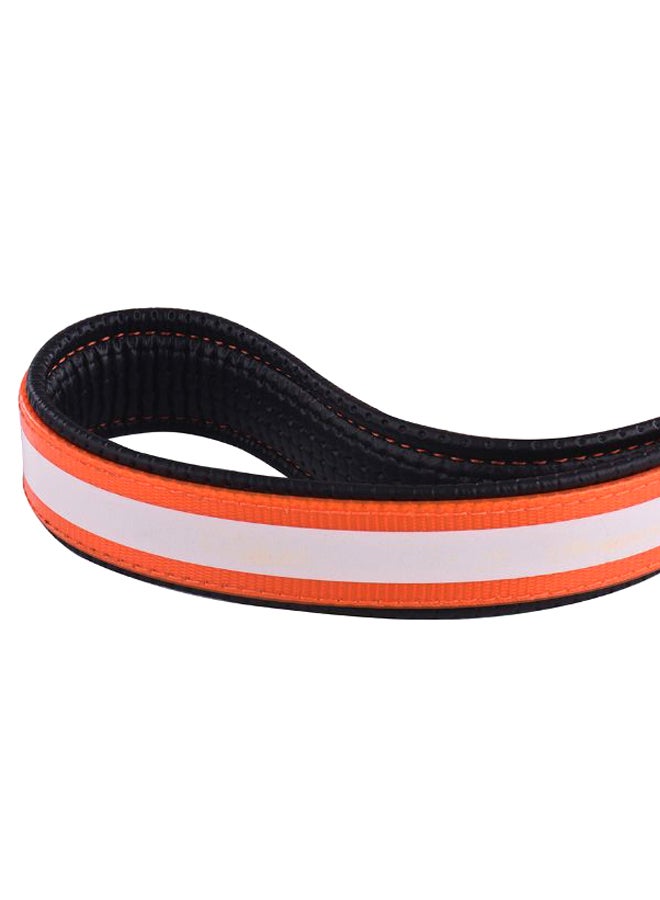 Night Safety Dog Working Leash Orange 1.5meter - Image 2