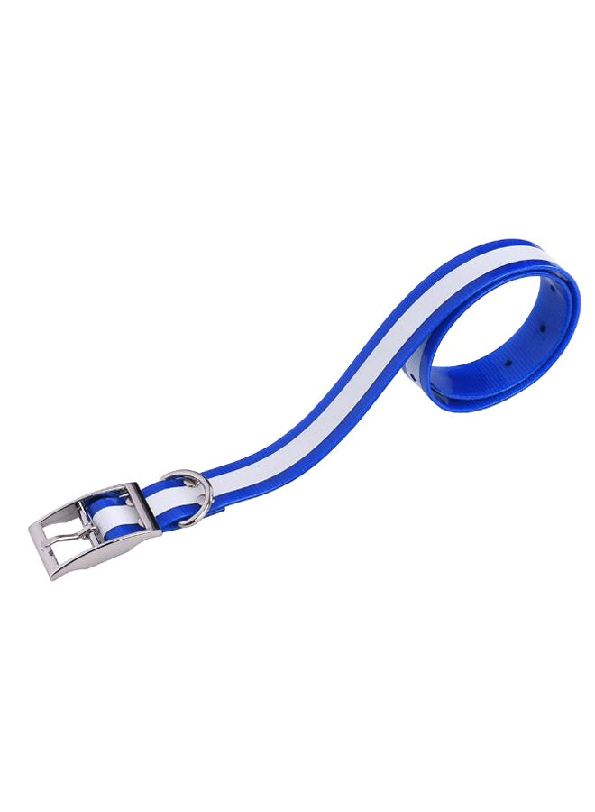 Adjustable Durable Dog Collar Blue 65cm