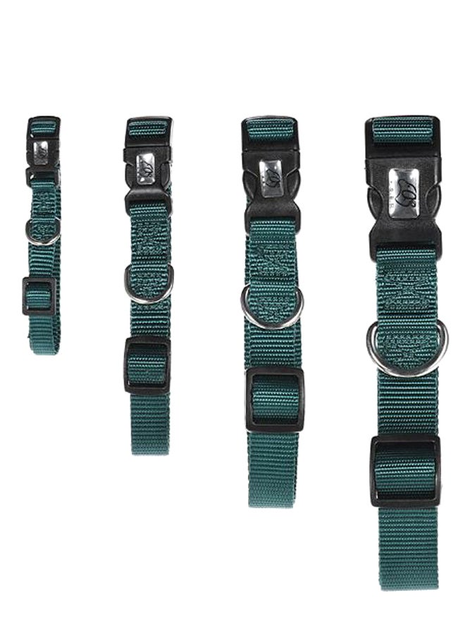 3-Piece Dog Collar Harness And Leash Set Dark Green XS/S/M/L - Image 2