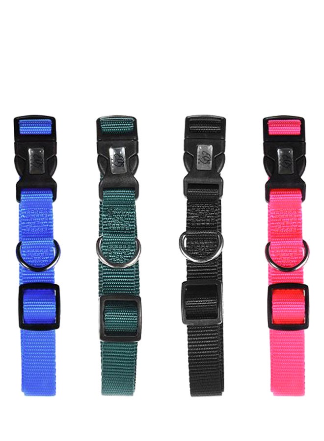 3-Piece Dog Collar Harness And Leash Set Rose Red XS/S/M/L - Image 2