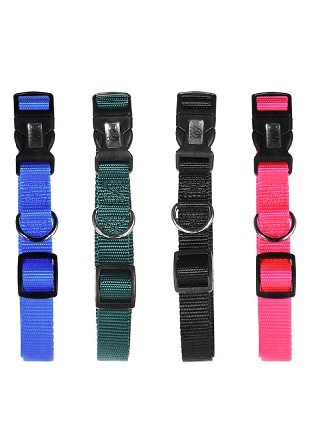 طقم طوق ومقود للكلاب من 3 قطع وردة حمراء XS/S/M/L - Image 2