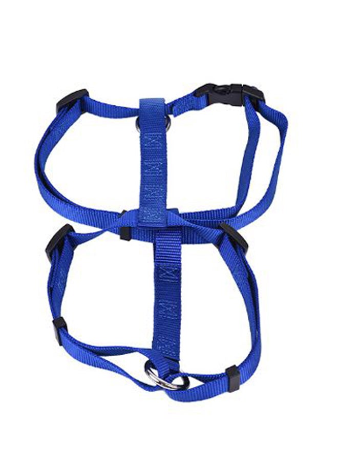 طقم طوق ومقود للكلاب من 3 قطع أزرق XS/S/M/L - Image 1