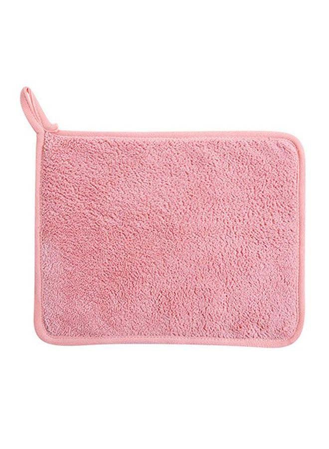 Kitchen Dish Cleaning Towel Pink 25 x 21cm