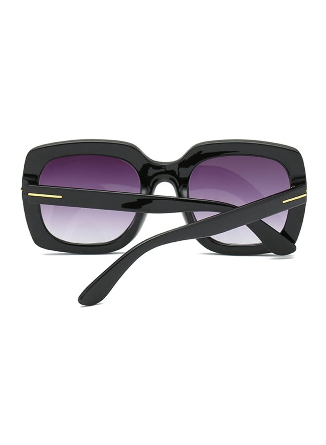 Women's Fashion Square Frame Sunglasses - Lens Size: 62 mm - Image 2