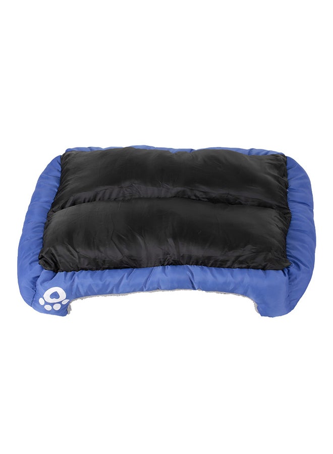 Non Slip Bottom Self Warming Breathable Dog Bed Blue/Grey 0.9kg - Image 2