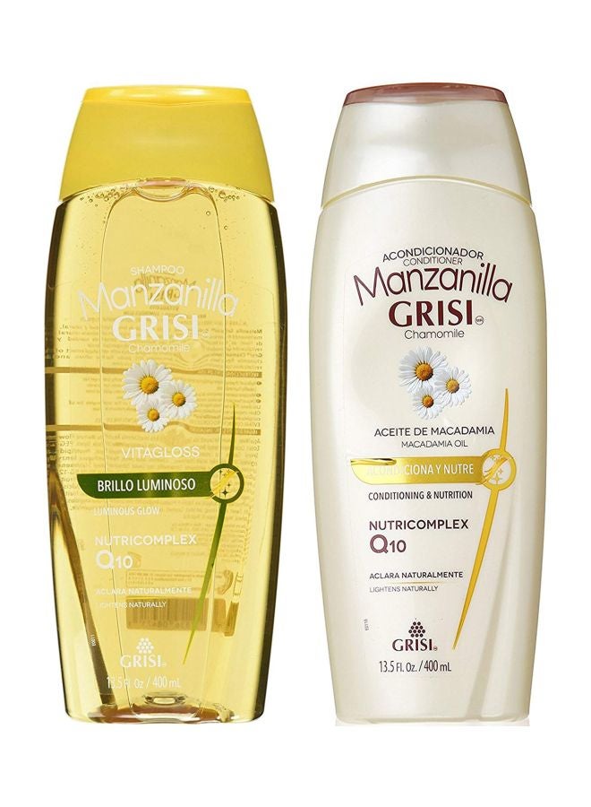 Manzanilla Shine And Repair Shampoo And Conditioner Set 400ml - v1559631352/N26453113A_1