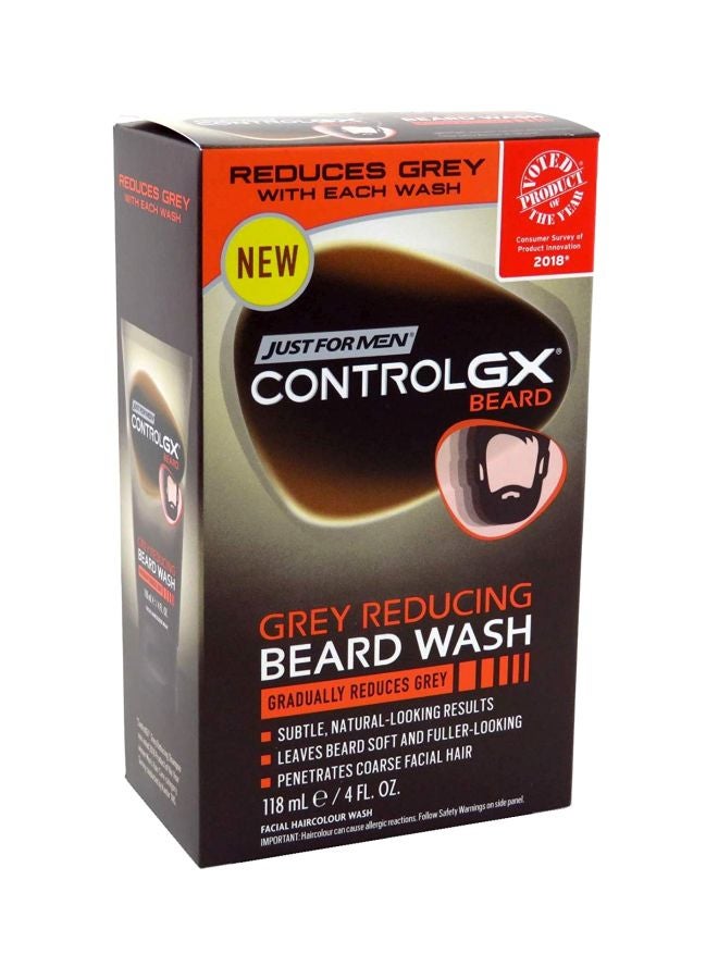 Just for Me 2-Piece Control Gx Grey Reducing Beard Wash Set 118ml