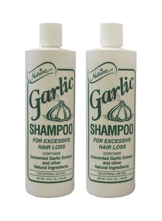 2-Piece Garlic Shampoo 453ml