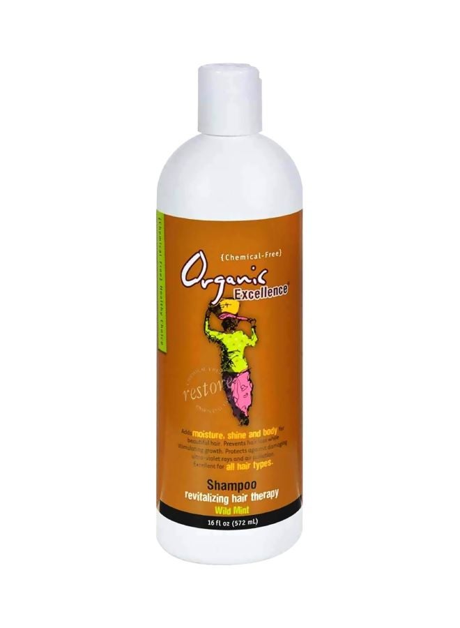 Organic Excellence - Wild Mint Shampoo - Image 1