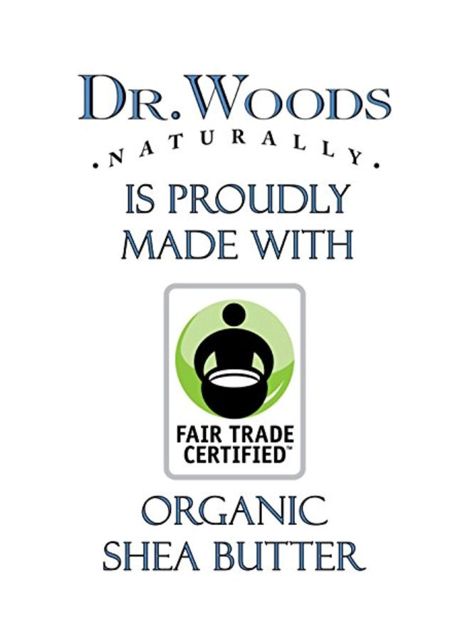 د.وودز صابون أسود خام غير معطر بخلاصة زبدة الشيا العضوية - Image 3