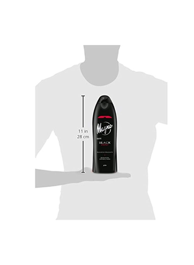 Magno Energy Fragancia Vitalizante Shower Gel 550ml - Image 4