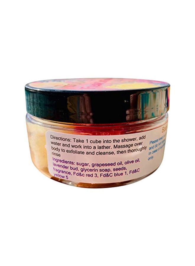 Diva Stuff Body Buff Fresh Cut Roses Sugar Cube Body Scrub Pink - Image 2