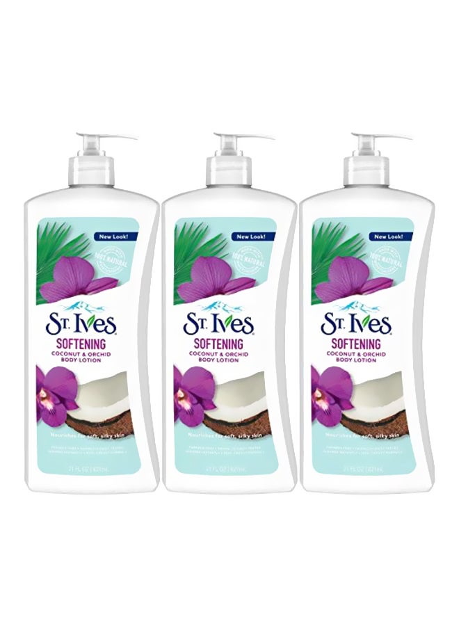 ST. Ives Pack Of 3 Coconut And Orchid Extract Body Lotion - Image 1