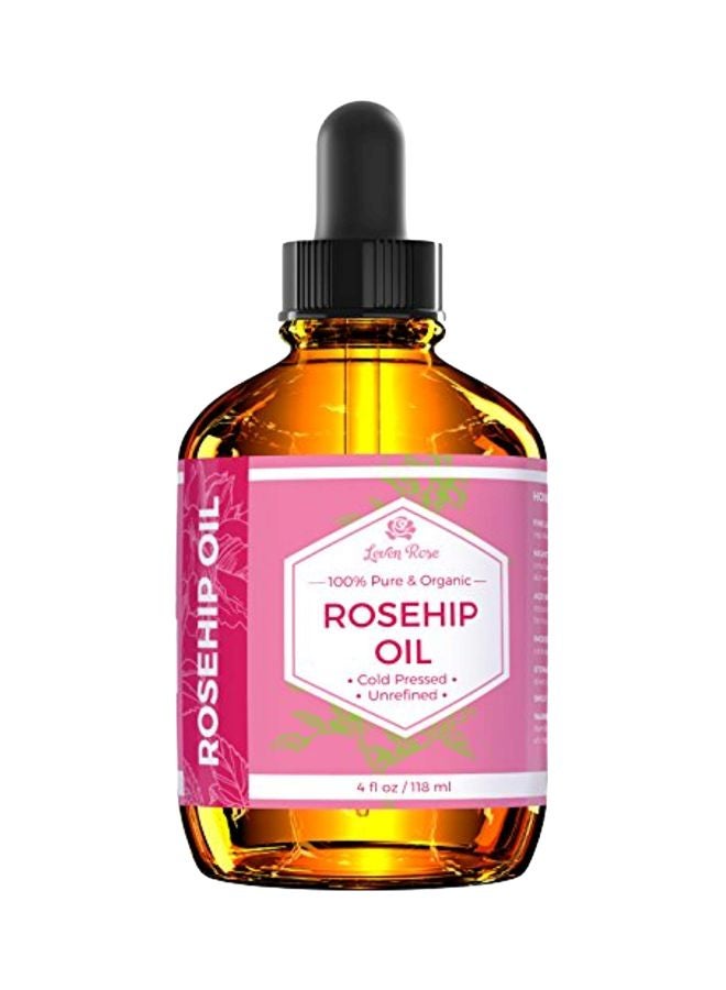 Leven Rose - Unrefined Cold Pressed Rosehip Oil 118ml - Image 1