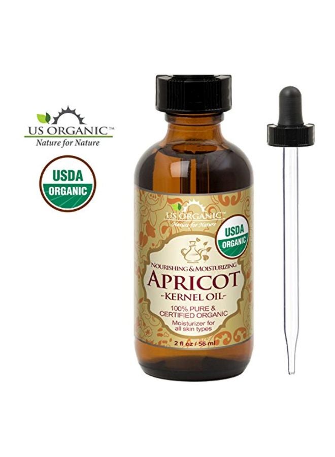 US Organic Apricot Kernel Oil 56ml - Image 3