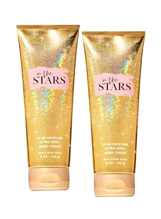 مجموعة كريم الجسم إن ذا ستارز بخلاصة الشيا لعناية فائقة من قطعتين