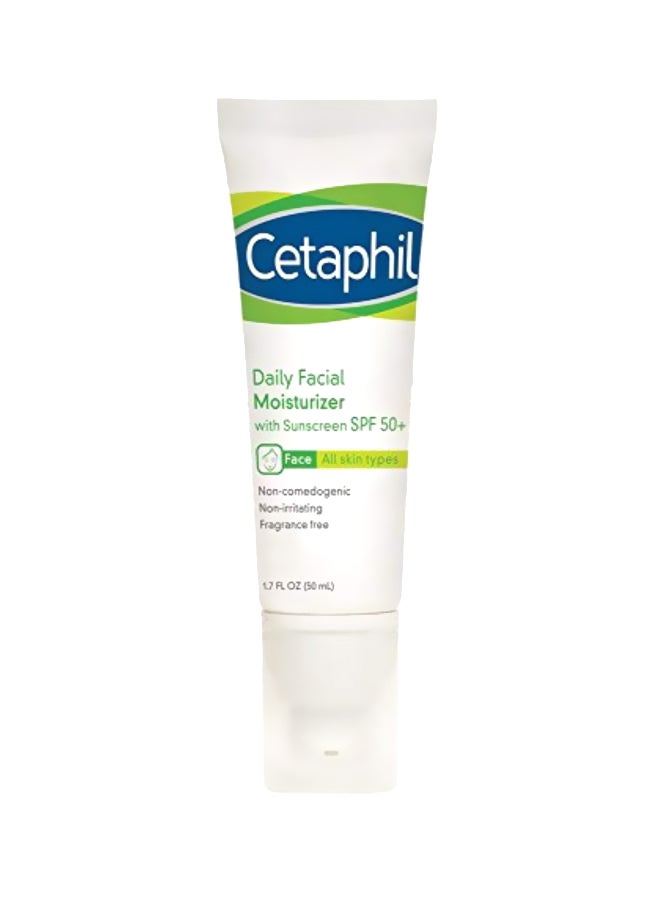 Cetaphil 2-Piece Daily Facial Moisturizer with Sunscreen, SPF 50+  - Image 1