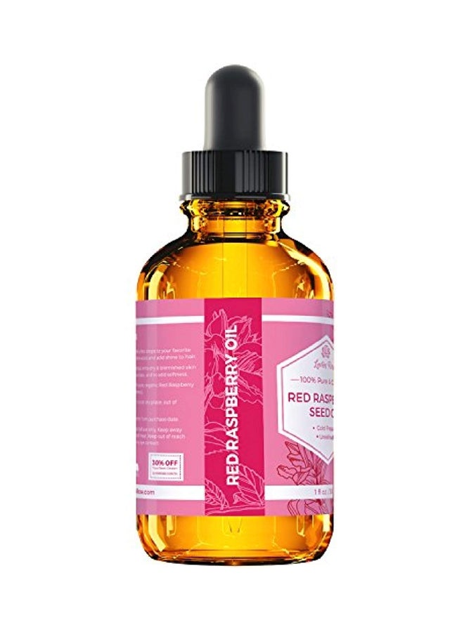 Leven Rose Red Raspberry Seed Oil Clear 30ml - Image 3