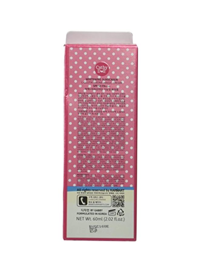 Cathy Doll Whitening Sunscreen SPF50 PA+++ 60ml  - Image 2