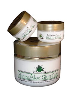 InfiniteAloe Pack Of 3 Skin Care Cream White 