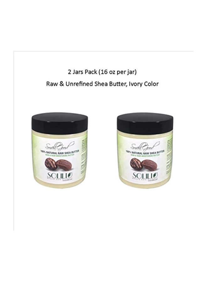 Pack Of 2 Natural Raw Shea Butter - v1559637844/N26384213A_2