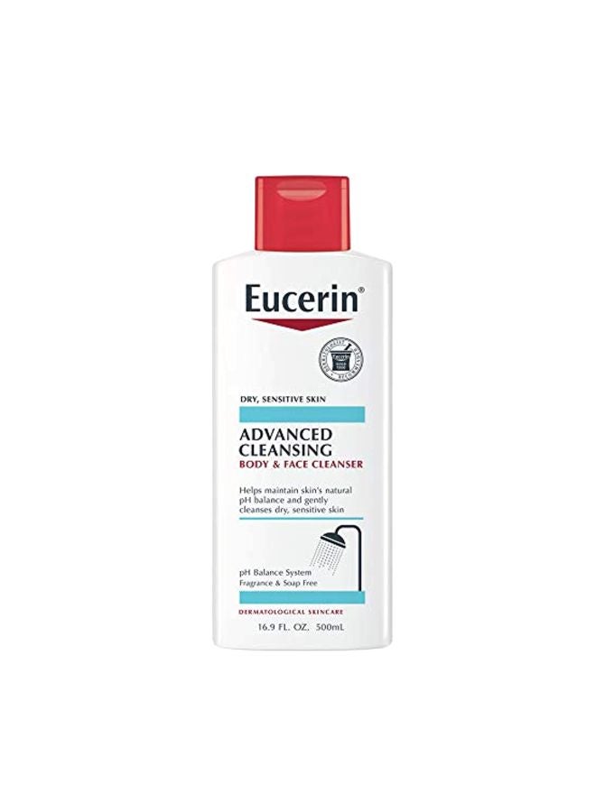 Eucerin - Advanced Cleansing Body And Face Cleanser - Image 1