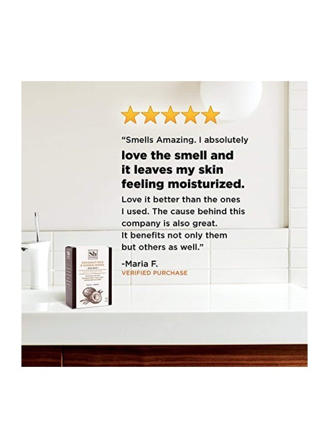 سوب بوكس مجموعة ألواح صابون استحمام للتقشير والترطيب، 3 قطع - Image 5