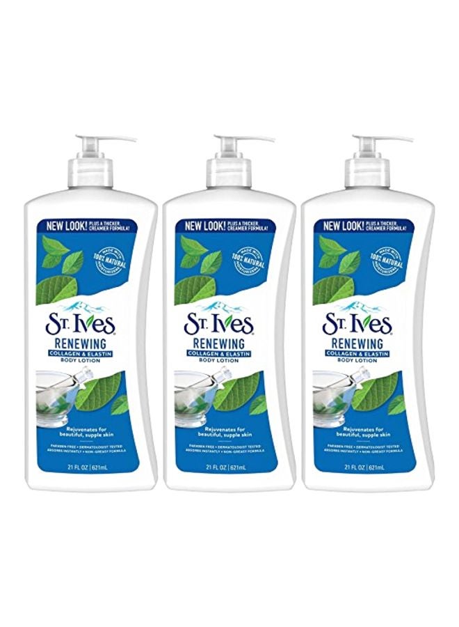 ST. Ives 3-Piece Renewing Collagen And Elastin Body Lotion Set - Image 1