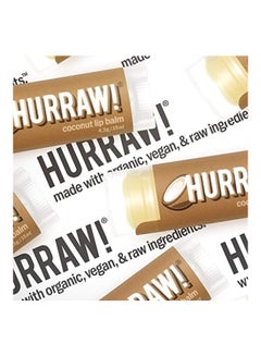 Hurraw! Pack Of 2 Coconut Lip Balm 4.3grams  - Image 2