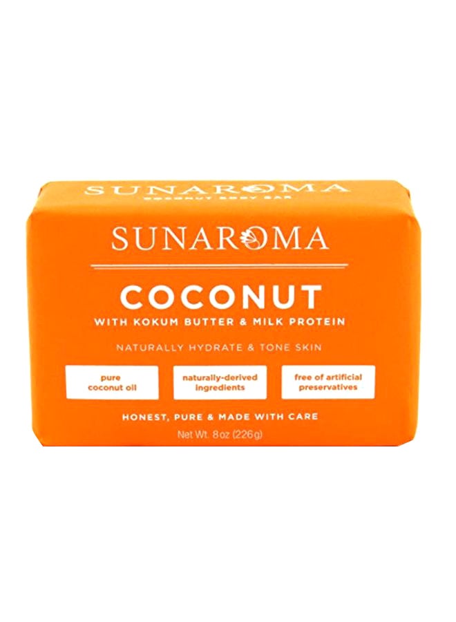 سوناروما صابون للجسم بجوز الهند وزبدة الكوكم وبروتين اللبن، مجموعة من 6 قطع 236ملليلتر - Image 1
