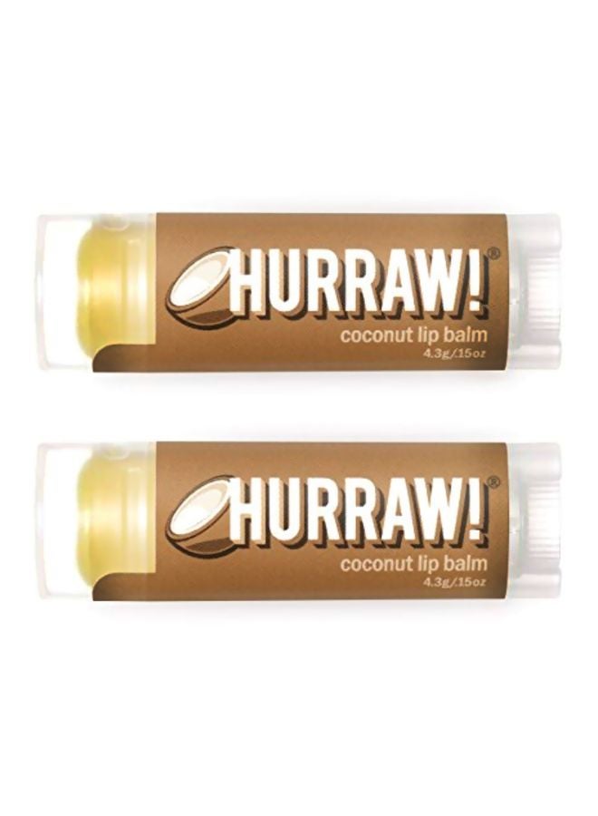 Pack Of 2 Coconut Lip Balm 4.3grams - v1559638842/N26391371A_1