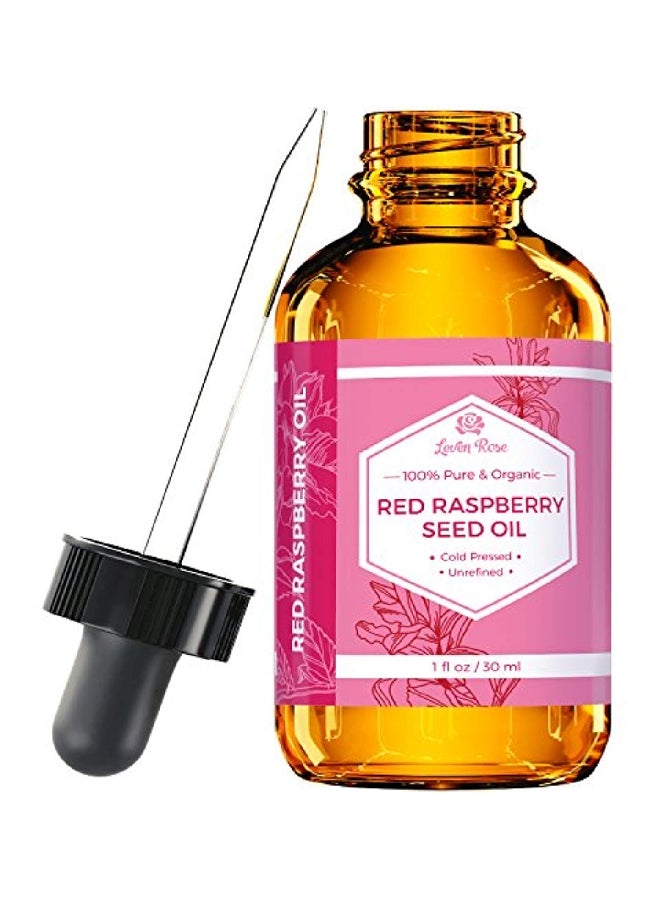 Leven Rose Red Raspberry Seed Oil Clear 30ml - Image 1