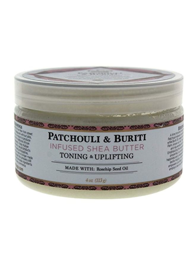 Patchouli And Buriti Infused Shea Butter Toning And Uplifting Cream