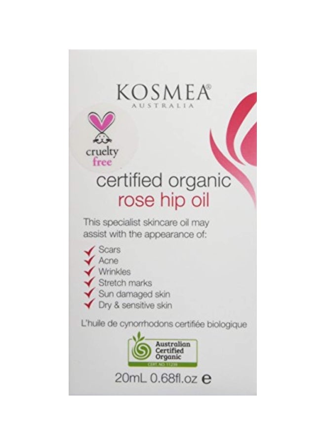 kosmea Organic Rosehip Oil 20ml  - Image 2
