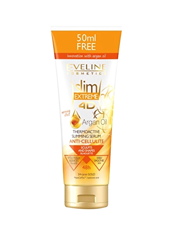 EVELINE COSMETICS - Slim Extreme 4D Argan Oil Thermo Slimming Cellulite Serum - Image 1