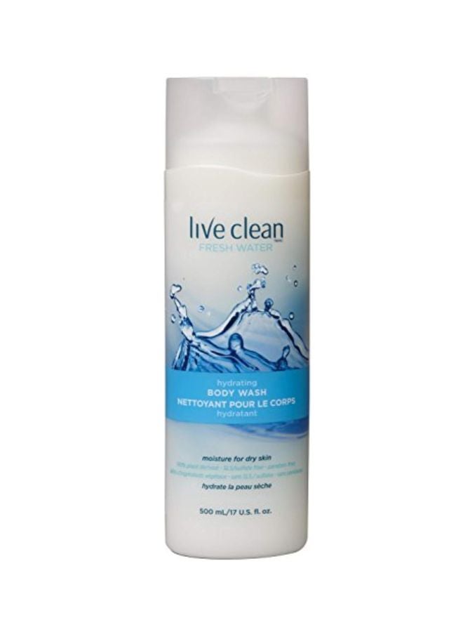 Live Clean 2-Piece Fresh Water Hydrating Body Wash Set - Image 2