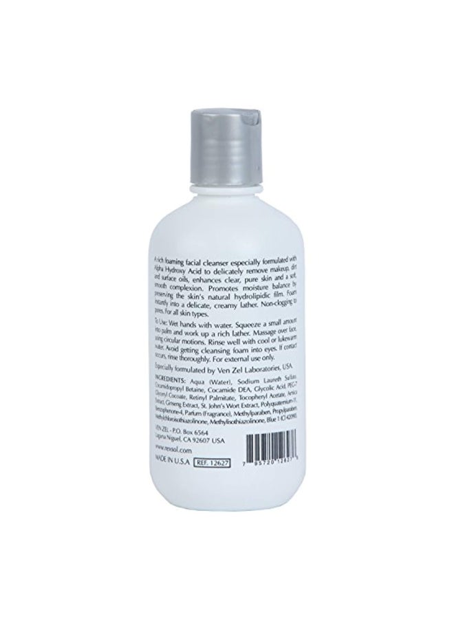 REXSOL Aha Wash Facial Cleanser Foaming Gel - Image 2