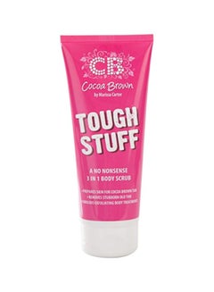 cocoa brown Tough Stuff 3-In-1 Body Scrub 