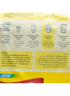 Glad Tuff Stuff Garbage X-Large Bags 170 Litres 18 count Black 80x104cm  - Image 3