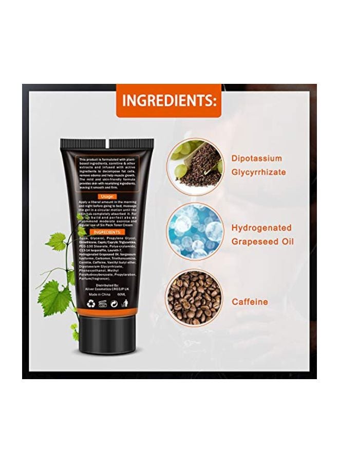 أليفر كريم لتحفيز وتشكيل عضلات البطن 60ملليلتر - Image 3