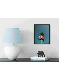 LOWHA Mcdonald Drive Thru Old Road Signage Wall Art Painting Multicolour 32x22x2cm  - Image 3