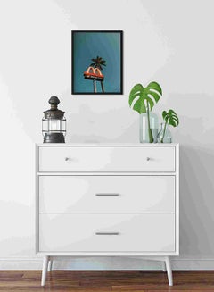 LOWHA Mcdonald Drive Thru Old Road Signage Wall Art Painting Multicolour 32x22x2cm  - Image 2